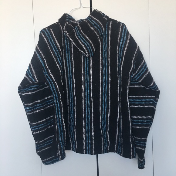 Earth Ragz Other - Earth Ragz Baja Hoodie - Blue, White and Black